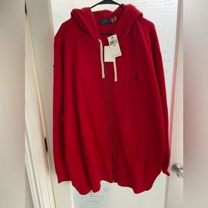 Ralph Lauren Hoodie Zipper with tags 5XB